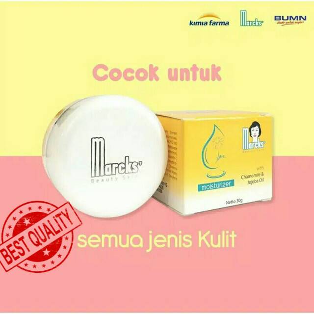 Marcks Moisturizer / Marcks / Pelembab wajah / Perawatan wajah / Kecantikan