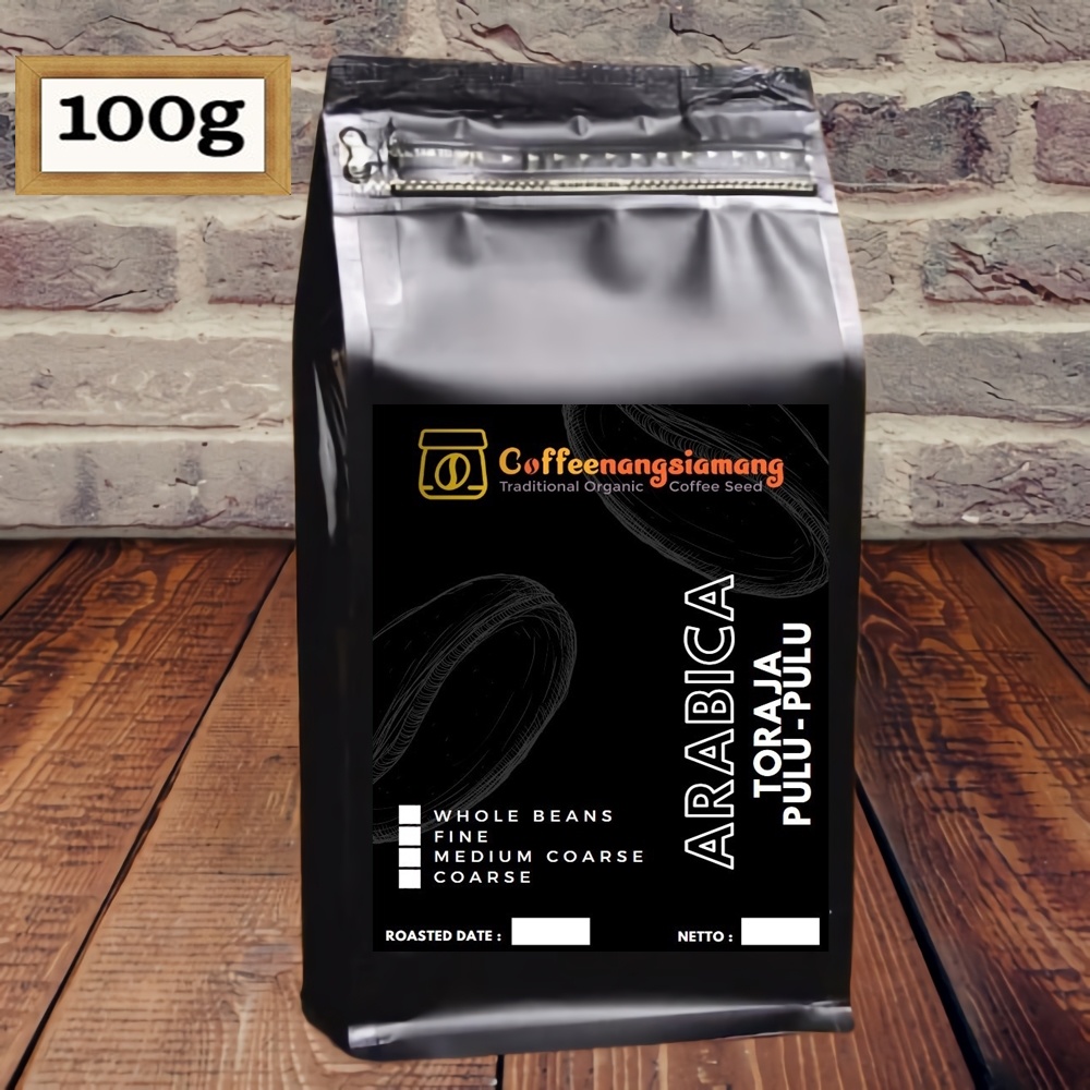 

KOPI ARABIKA TORAJA PULU-PULU 100g PREMIUM - (Biji/Giling)