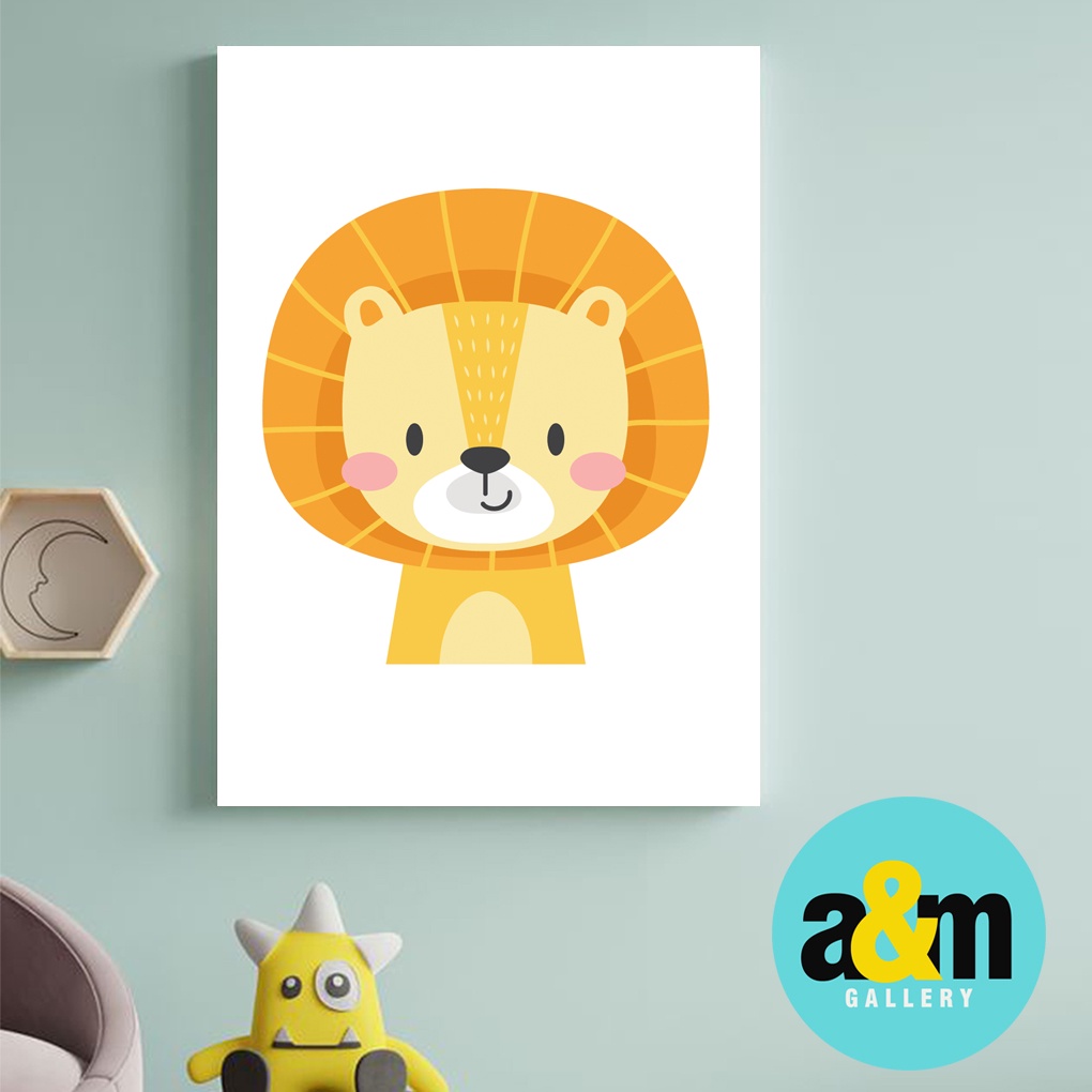 Hiasan Dinding Kamar Bayi (A4) Pajangan Anak Dekorasi Bayi Wall Decor Tema Pajangan Bayi - A&amp;M