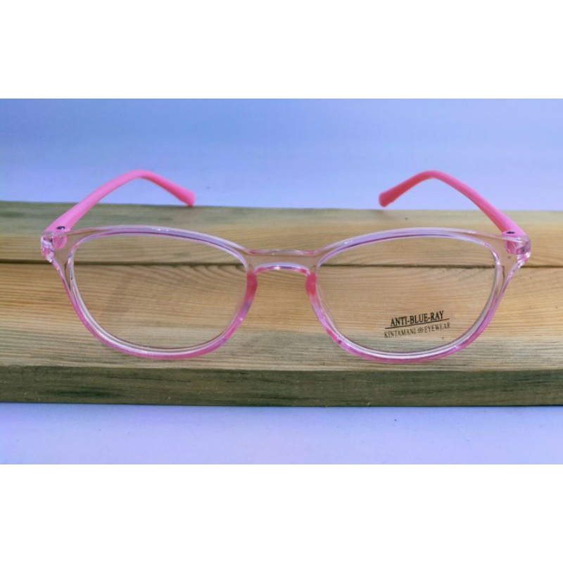 KACAMATA ANAK ANTI RADIASI HP KOMPUTER LENSA BLUERAY MODEL CAT EYE (FREE BOX)-1