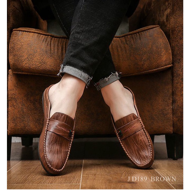 SEPATU PRIA MULES LOAFERS SHOES PHOUNG D189