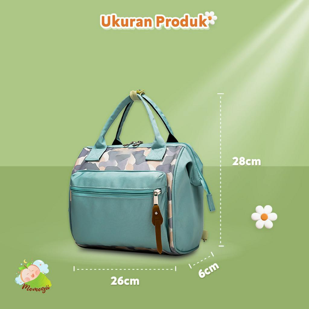 MOMOGII Diaper Bag Ransel Perlengkapan Bayi Model 3in1 Style