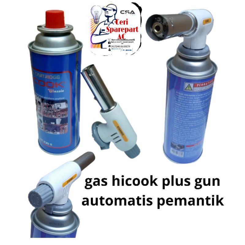 gun las auto dan gas hicook masak LAS service kulkas