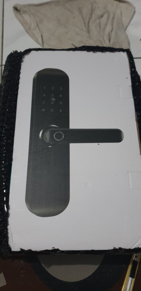 Bardi Smart Home Door Lock Handle Rfid-fingerprint Waterproof