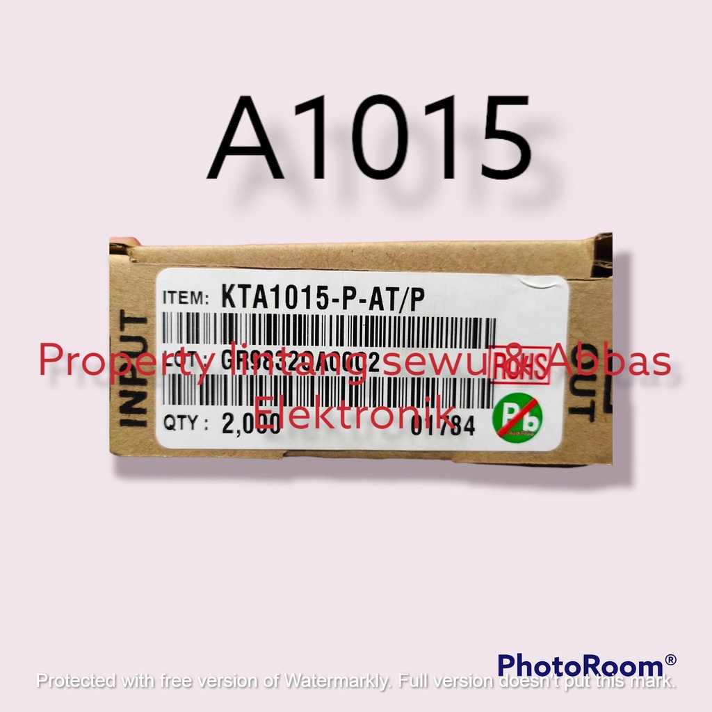 A1015 TRANSISTOR A1015 A 1015