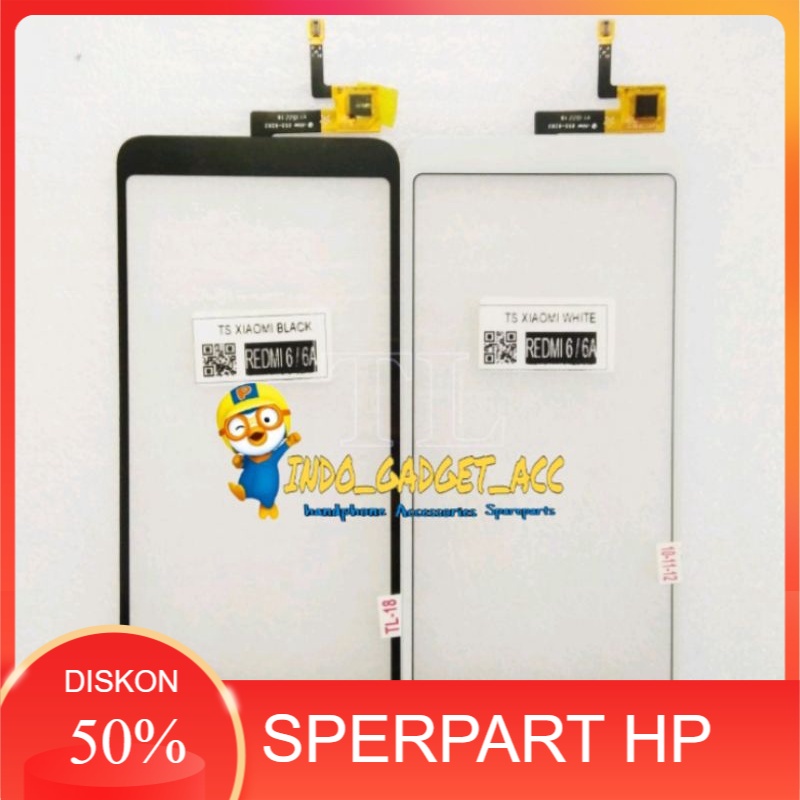 TOUCHSCREEN TC TS LAYAR SENTUH XIAOMI REDMI 6 6A