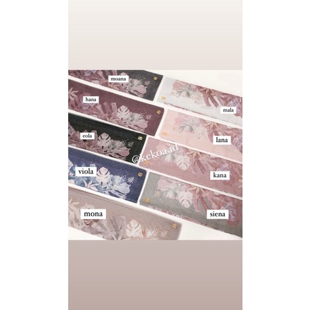 TROPICAL EXTENDED SERIES BUTTONSCARVES