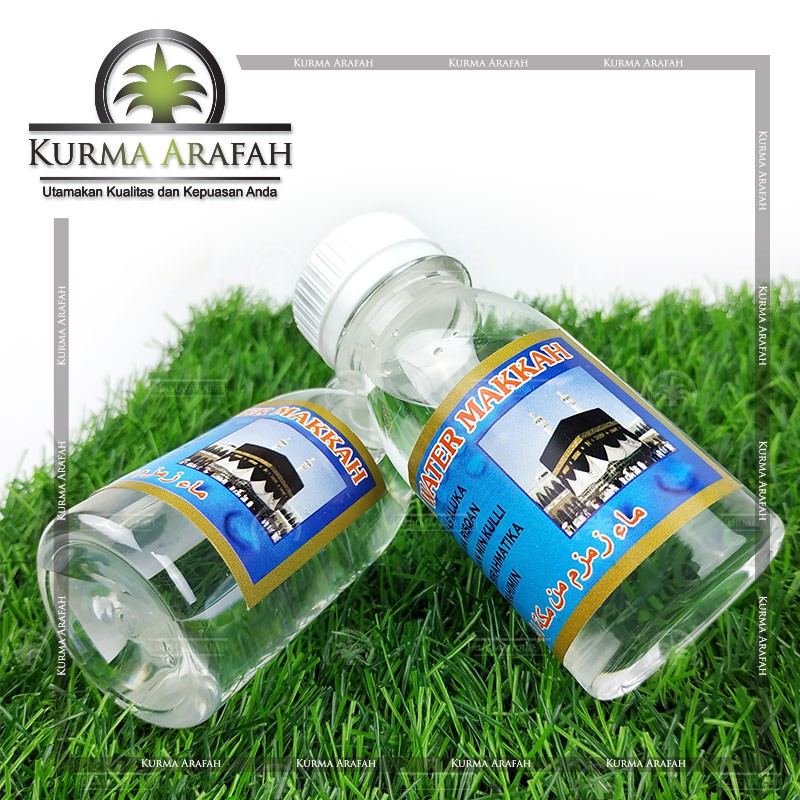 Air ZamZam Kecil Mini 80 ml Asli Zam Zam Oleh Oleh Haji