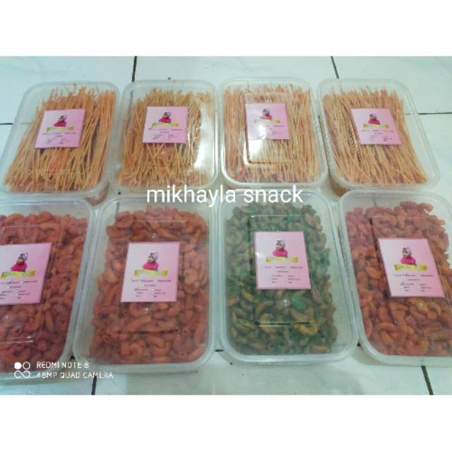 

{COD} Makaroni >150gr kemasan BOX 500ml FREE Buble