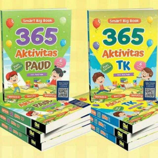 Jual Buku Anak Smart Big Book 365 Aktivitas Anak Cerdas Anak Pintar ...