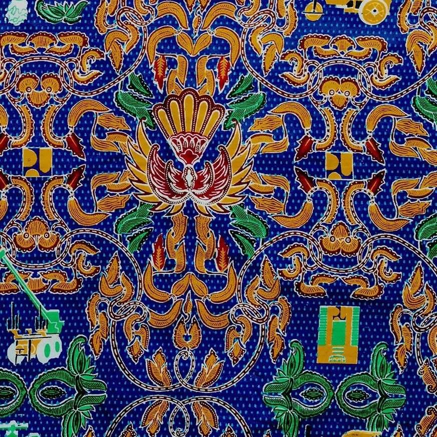 Fasion Sale Kain Katun Seragam Batik PU Motif Kain Batik PUPR Produk Asli Batik Hafiyan 250cm x 115c