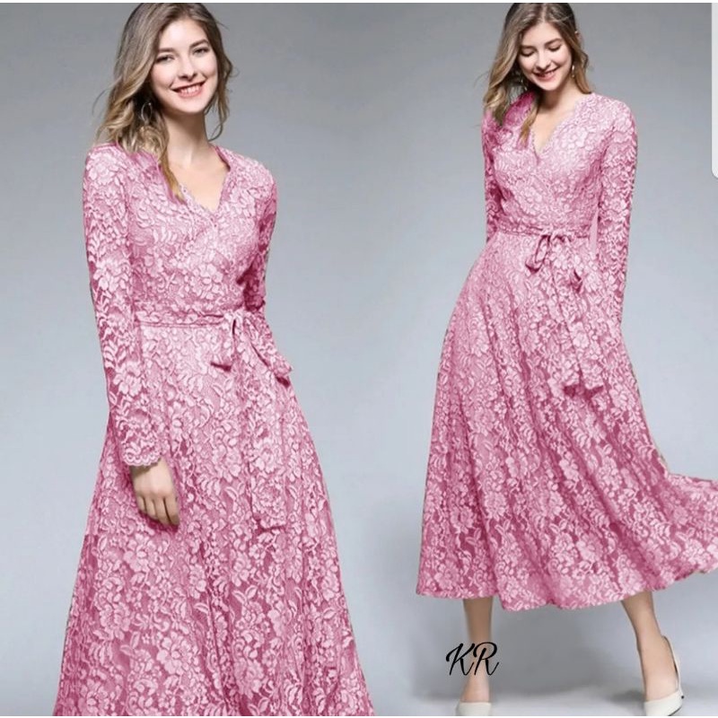 Baju Gamis Wanita Muslim Lebaran Terbaru 2021 M L XL Havana Syari set Kekinian Velvet Brukat Polos