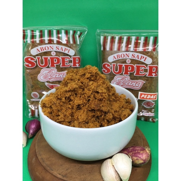 

ABON DAGING SAPI ASLI SUPER CAP ELANG 100 GRAM - MANIS