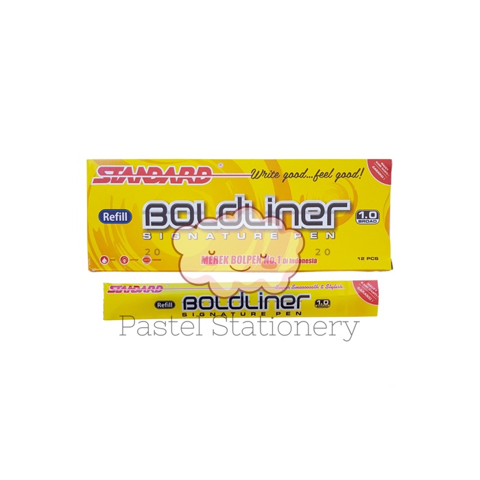 

Refill Isi Bolpen Pulpen Standard Boldliner Elite Signature Pen 1.0mm