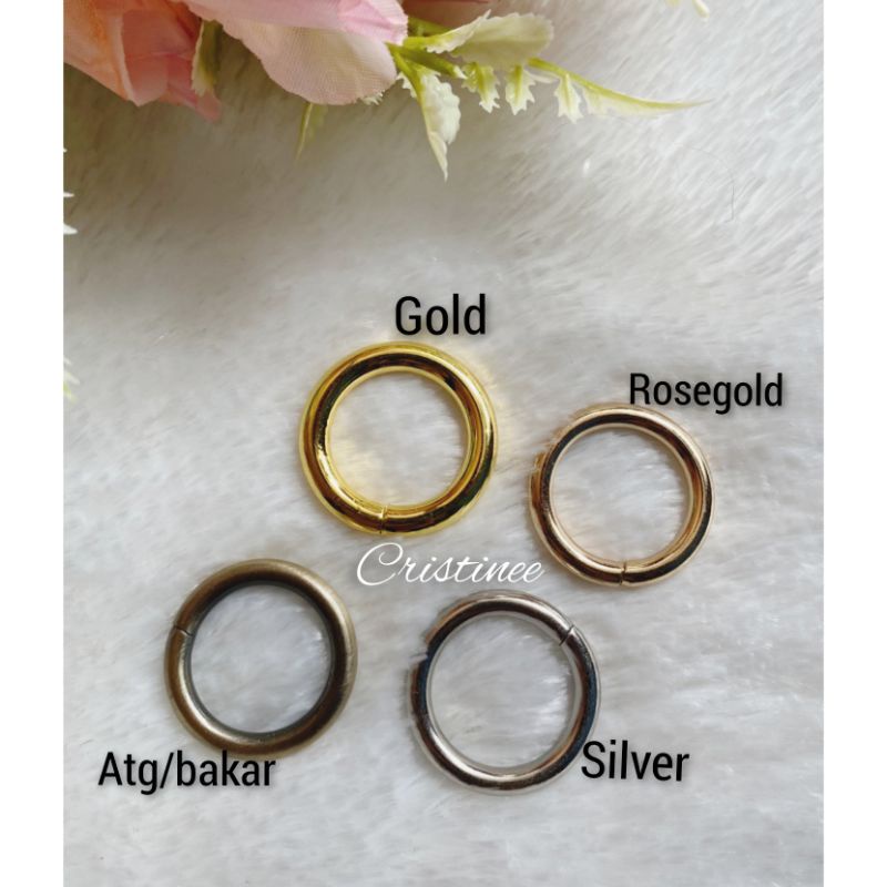 Ring bulat 2cm ( 12 pcs)