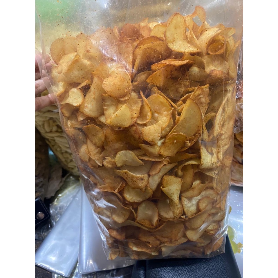 Jual Keripik Singkong Pedes Kripset Murah Meriah Enak Kiloan Gurih