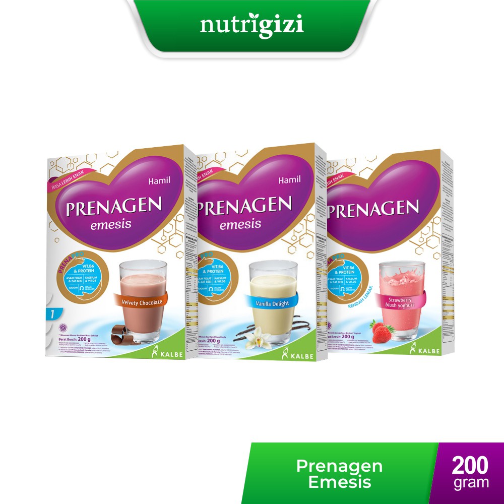 

Nutrigizi | Prenagen Emesis 180 / 200 gr Nutrisi Ibu Hamil & Janin Tahap Awal Kehamilan Cegah Muntah