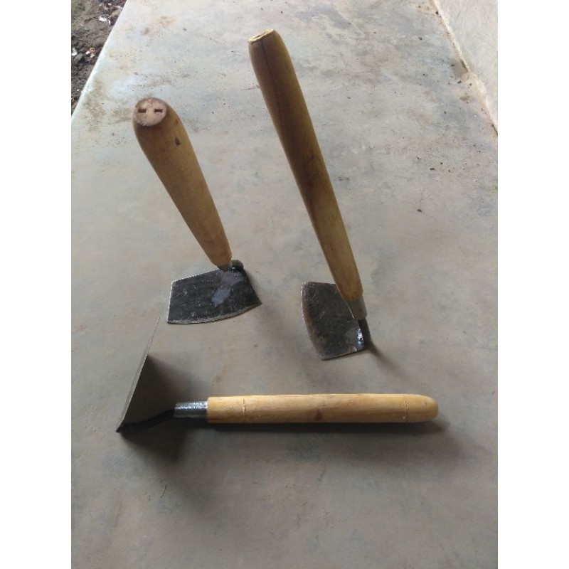 wangkil miring plat graji/pacul mini/cangkul kecil