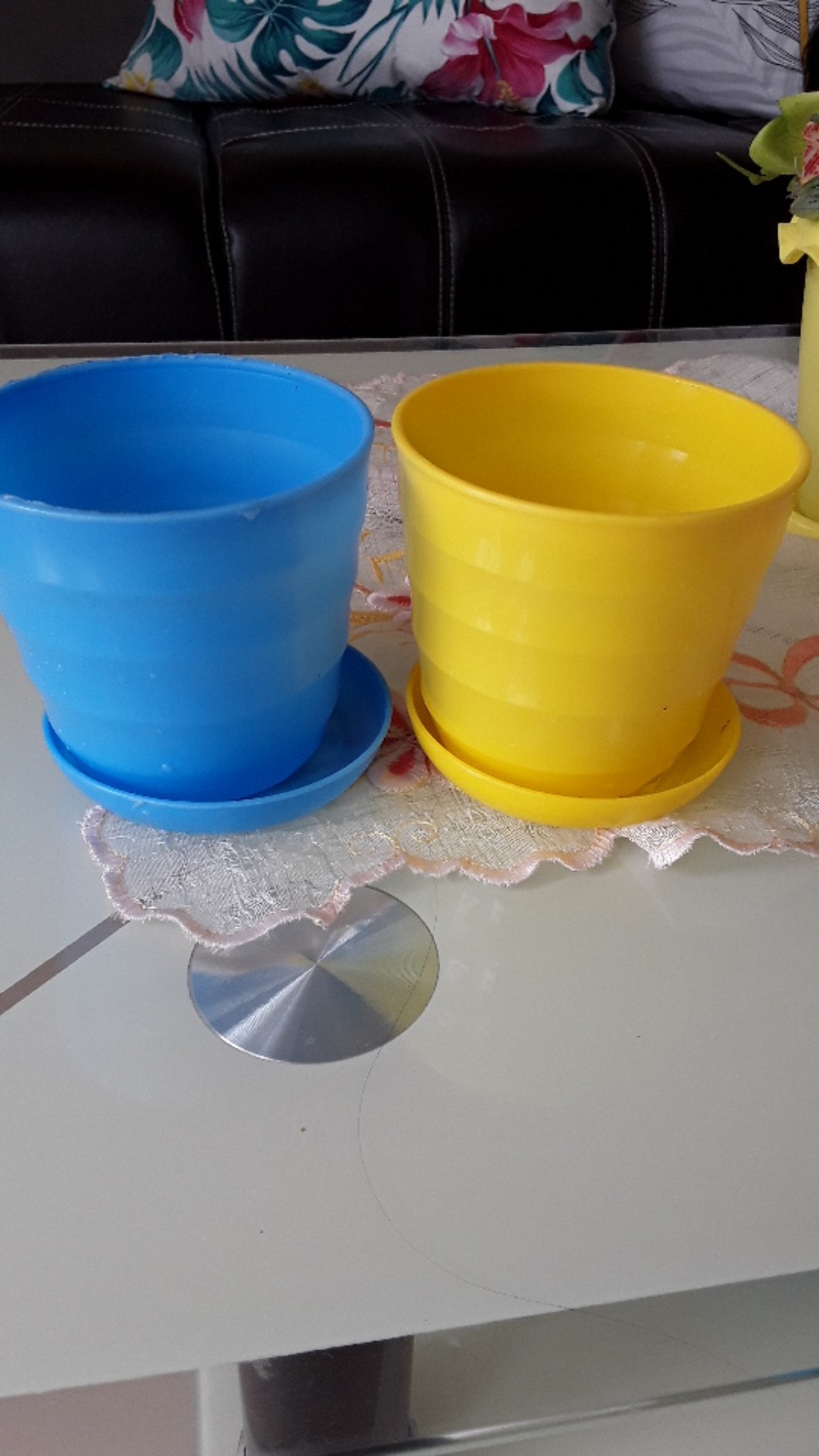 Pot Plastik Vas Bunga Vas Cantik  Pot Bunga Plastik Tanaman Hiasdekorasi Dan Perlengkapan Rumah