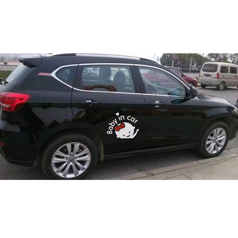 STIKER BABY IN CAR