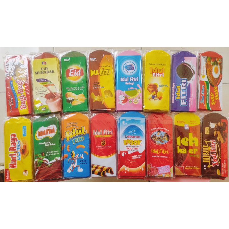 

Amplop Lebaran snack unik