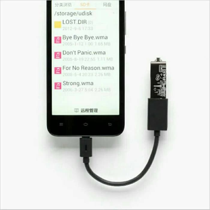 Kabel Otg Usb To Micro Usb Original Xiaomi Adapter