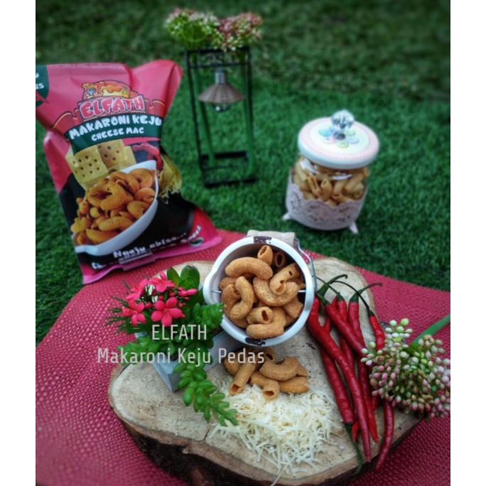 

Makaroni Keju Pedas (kemasan premium) 185gram & 50gram