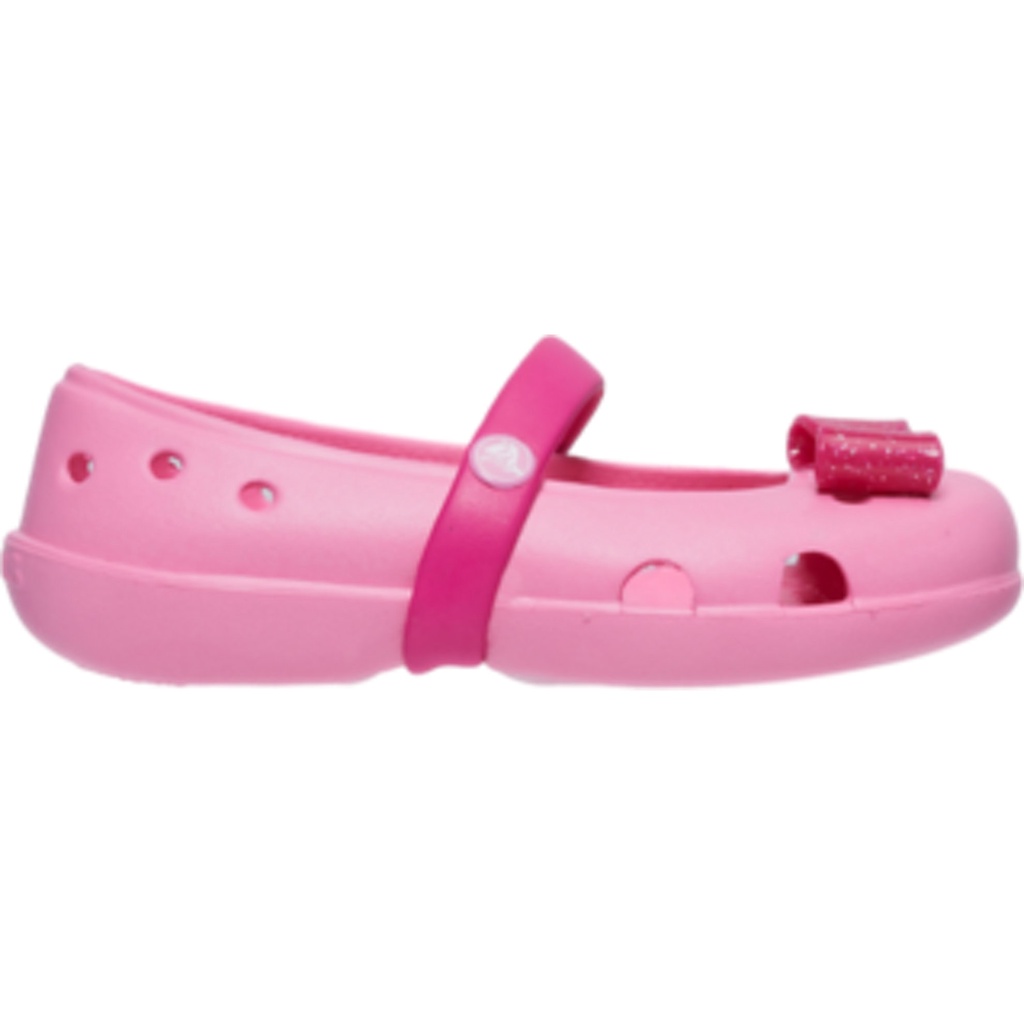 Crocs Anak / Crocs Keeley Embellished Flat / Sepatu Sandal Anak Perempuan / Crocs Kids / Sepatu Anak