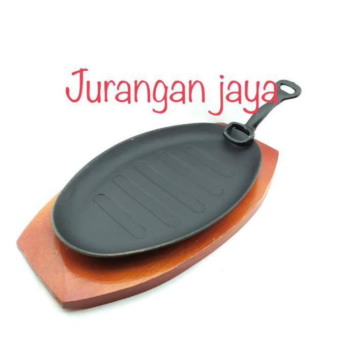 Hot Plate Steak Sunrise (oval besar garis)