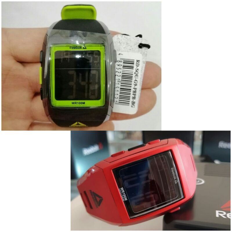 JAM TANGAN PRIA REEBOK RD-SQU RUBBER NEW REEBOK RD-SQU ORI