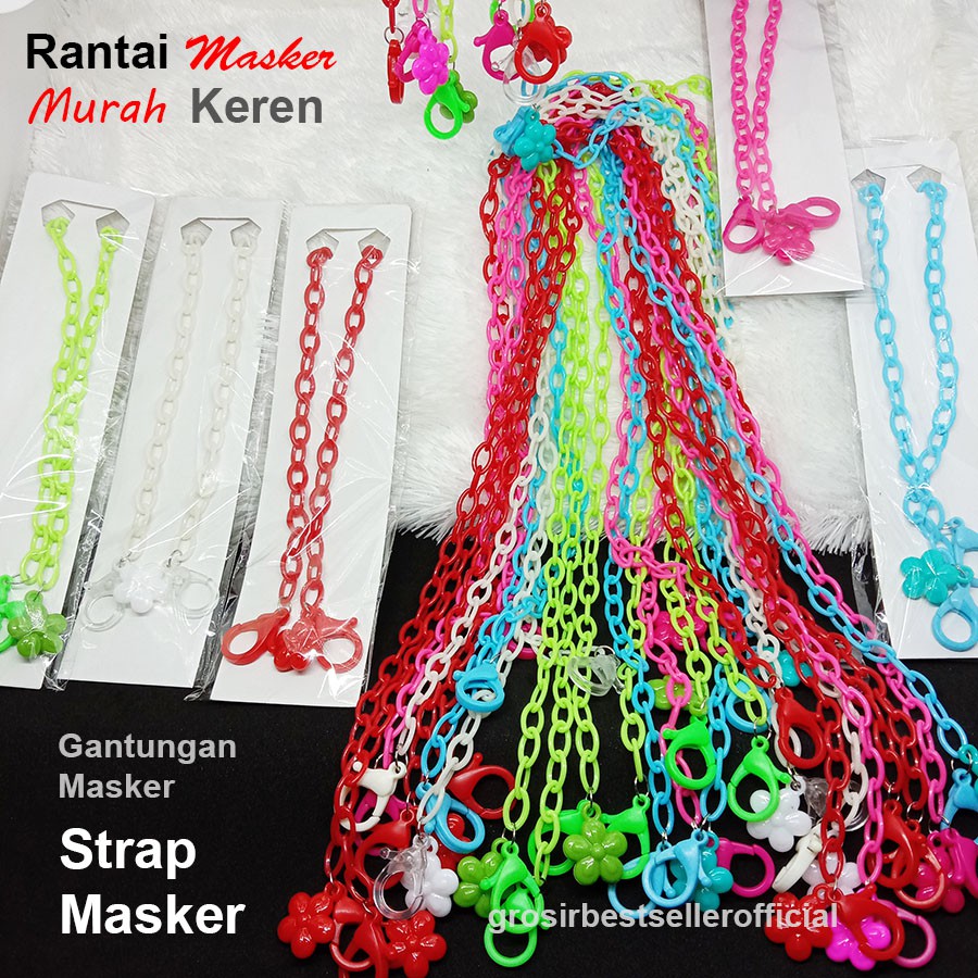 STRAP MASKER KALUNG MASKER KOREA RANTAI MASKER RANTAI RANTE MASKER STRAP MASKER RANTAI STRAP MASKER