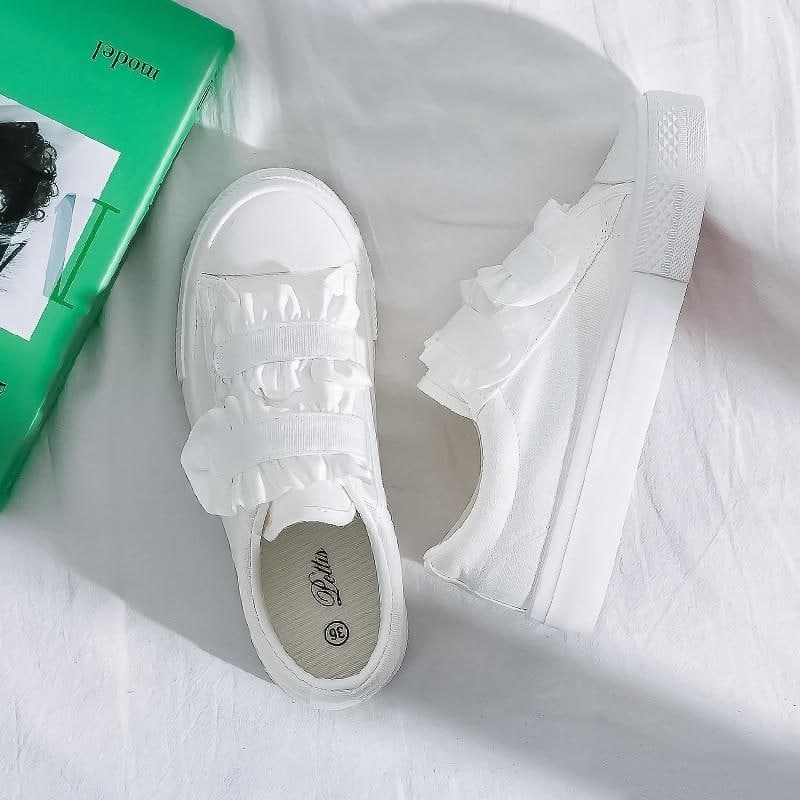 SEPATU CANTIK SLIP ON WANITA IMPORT STRAP BEST QUALITY SNEAKERS SFS380