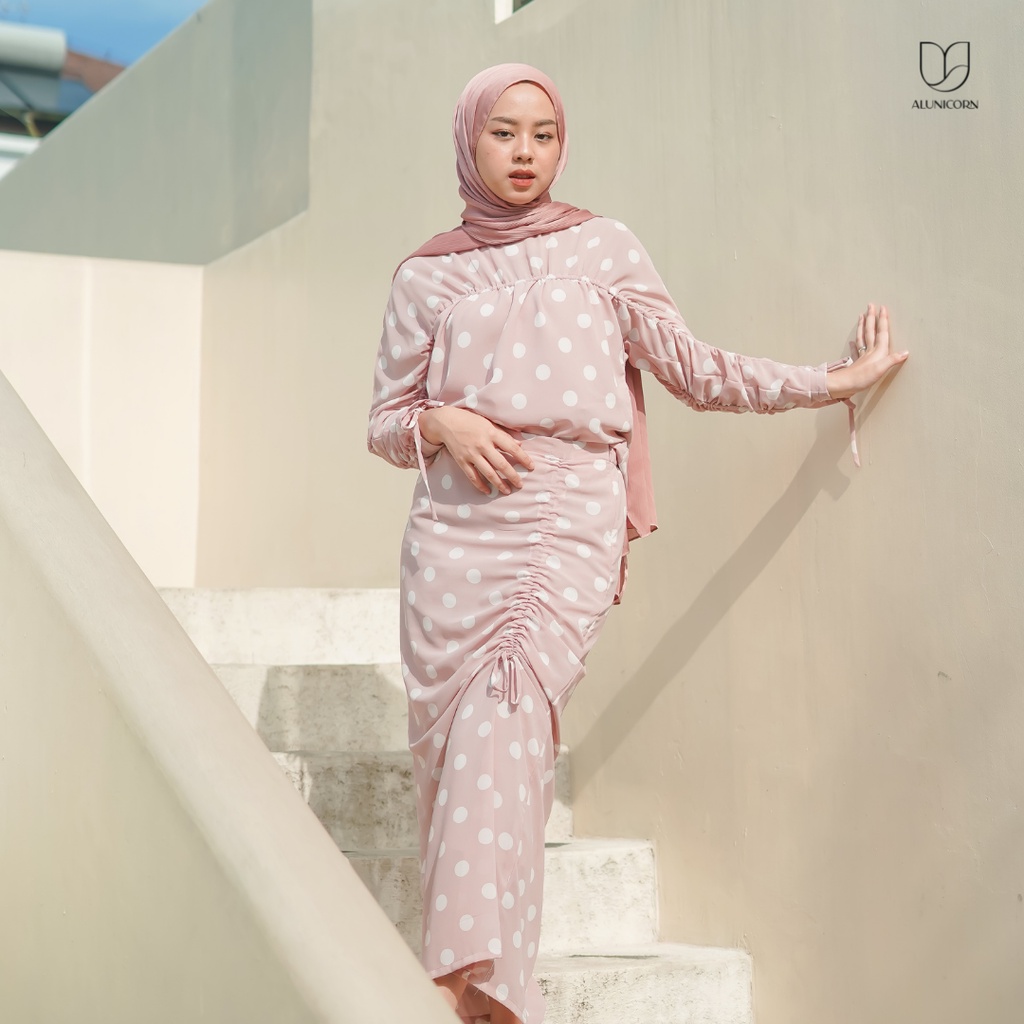 Alunicorn - Yerra Set - Blouse - Skirt-Oneset Candy