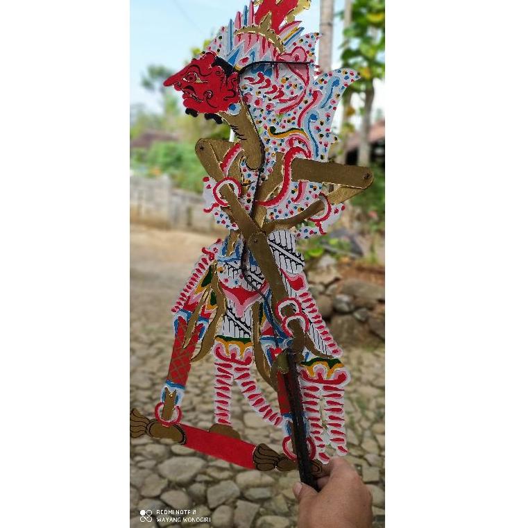 wayang kulit kertas mainan  BALADEWA bolodewo 55 cm (KODE 237)