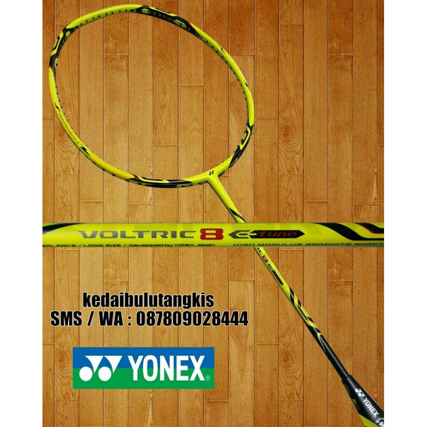 Raket BadmintonYONEX VOLTRIC 8 ETUNE ORIGINALSUNRISE 