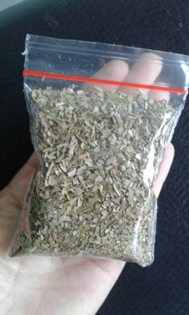 Daun bubuk dried oregano leaves kering bumbu masak dapur pasta 20 gram wangi harum