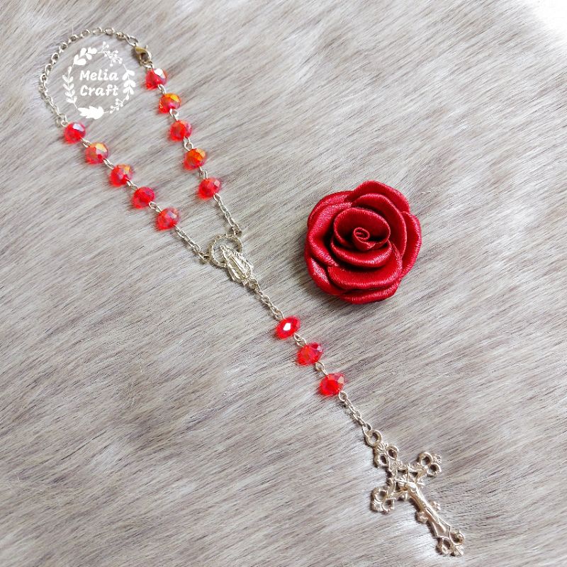 Rosario Mobil Kristal Ceko