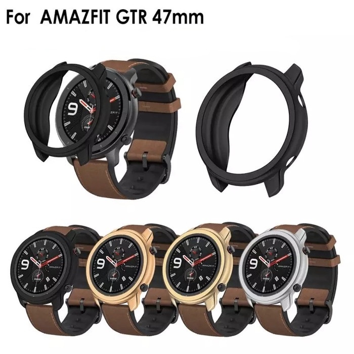 BUMPER CASE CASING PELINDUNG BODY JAM TANGAN WATCH AMAZFIT GTR 47MM