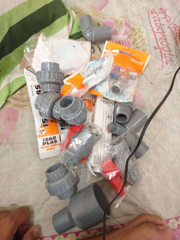 Foot Klep 3/4” / Foot Valve 3/4” Plastik Royal