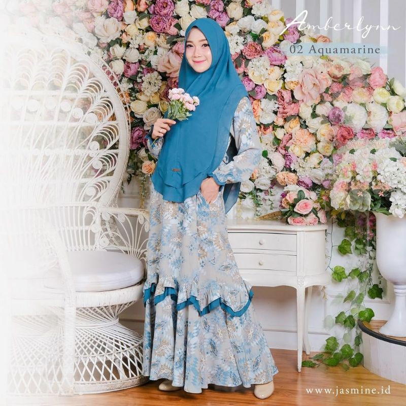 AMBERLYNN DRESS AQUAMARINE XS Jasmine By Lidiahadiwinoto