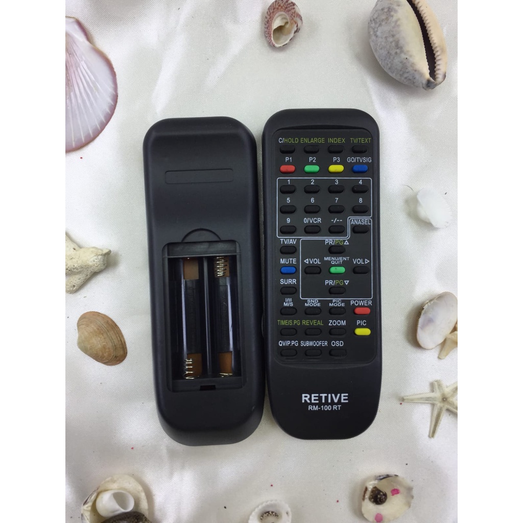 Remot Remote Tv Tabung Polytron Minimax Digitec tanpa dus langsung pakai