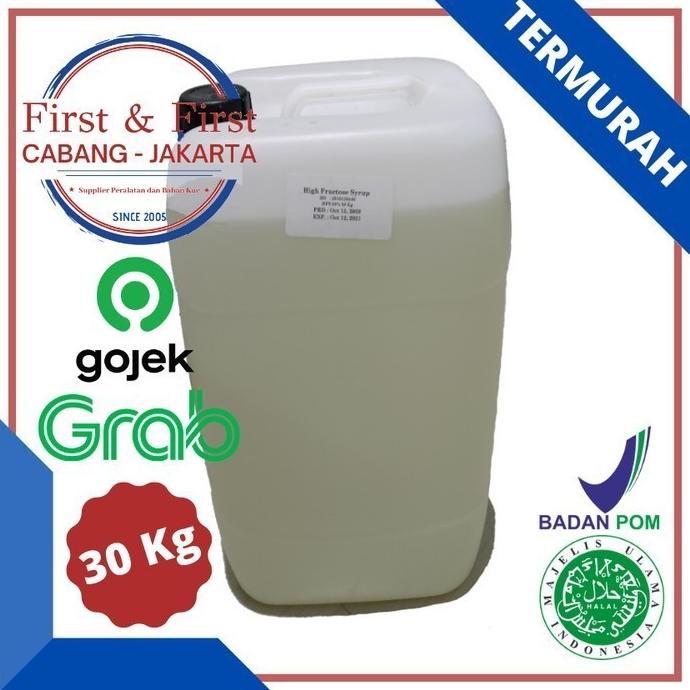 

TERMURAH! Gula Cair Fruktosa / Fruktose 30 Kg