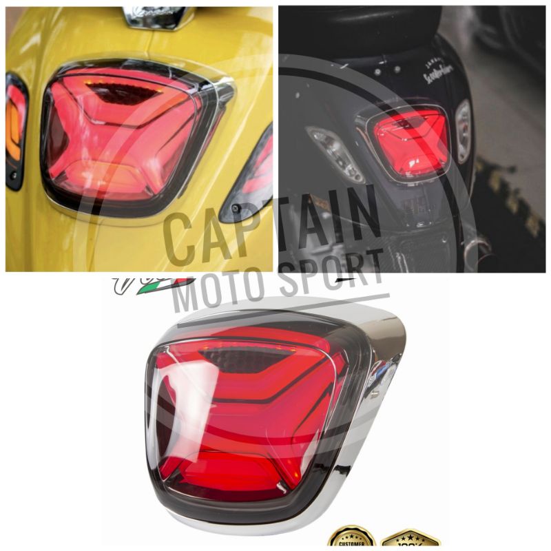 LAMPU STOPLAMP DAN SEIN  NEMO ORIGINAL MATIC VESPA SPRINT AND PRIMAVERA PLUG AND PLAY HIGH QUALITY
