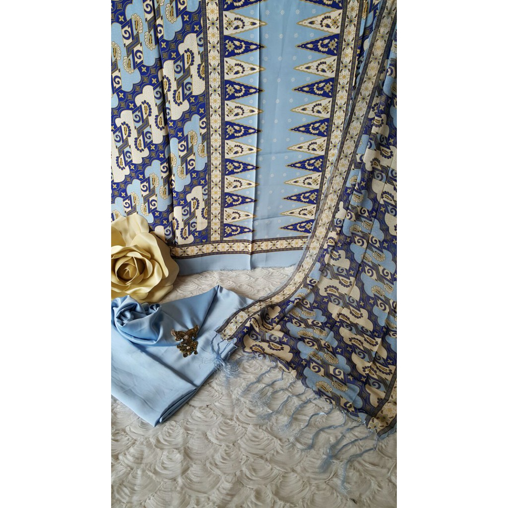 Promo kain batik, selendang sifon halus cantik mewah berkualitas modern terlaris kain sarimbit murah