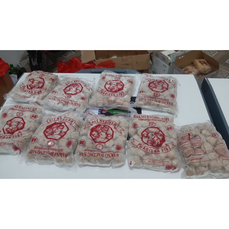 

Bakso warisan isi 50