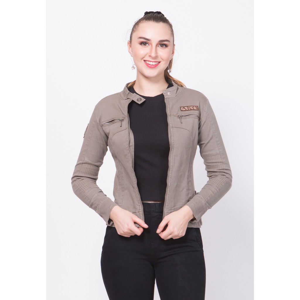  AKO  Jeans Jacket  11 0403 Shopee Indonesia