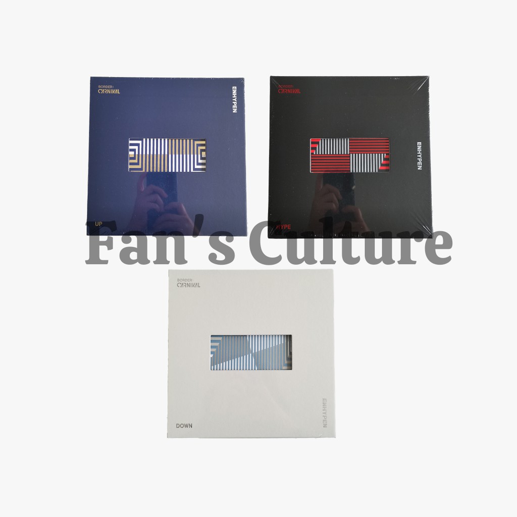[READY STOCK] ENHYPEN: BORDER - CARNIVAL (UP/HYPE/DOWN VER) ALBUM SEALED