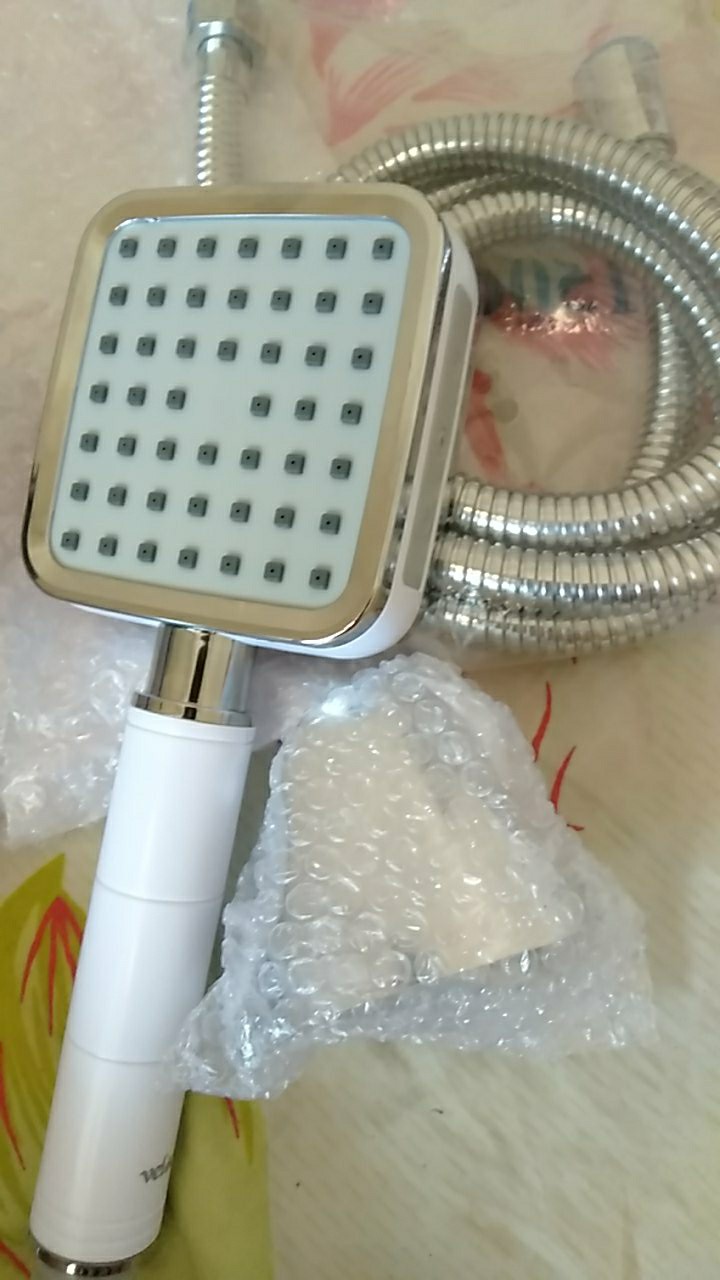 Premium Langsung Pasang Hand Shower Shower Mandi 4 Sisi Keluar Air Bonus Selang Dan Cantolan Shower