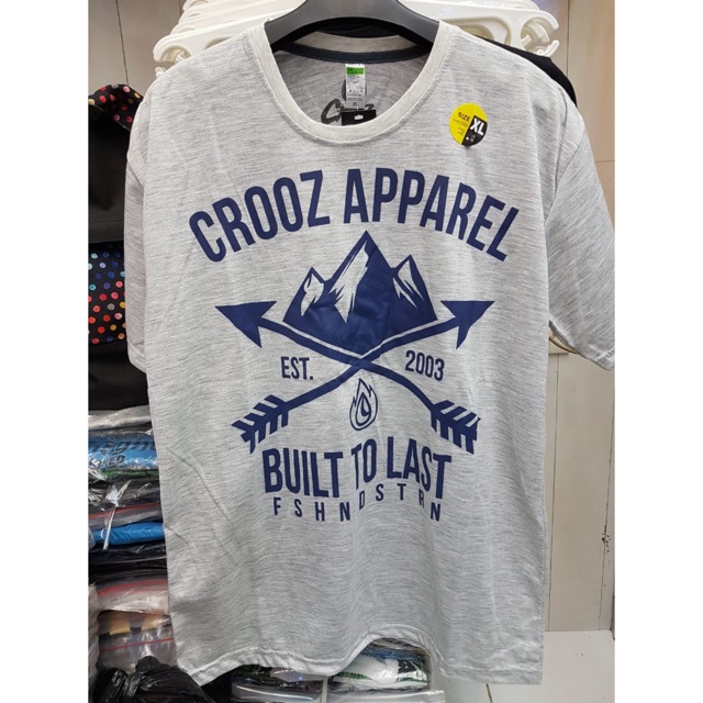 KAOS GROSIR CROOZ APPAREL SIZE XL (min order 6pcs)