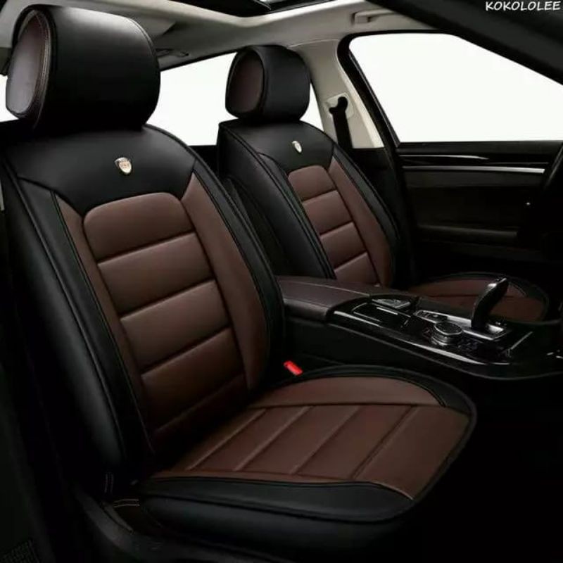 Sarung/Cover jok mobil luxio, avanza, ertiga, brv, mobilio bahan ferrari